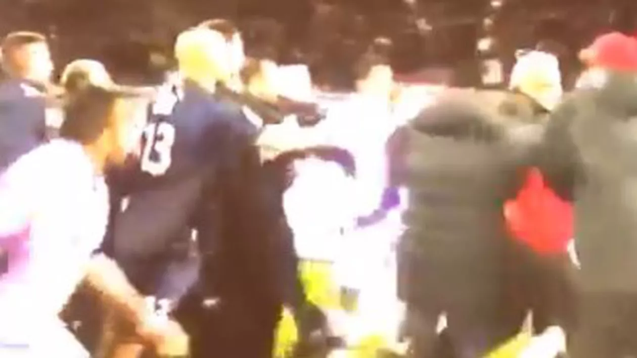 Bătaie generală la meciul Evian – PSG 0-1: David Beckham a fost eliminat (VIDEO)