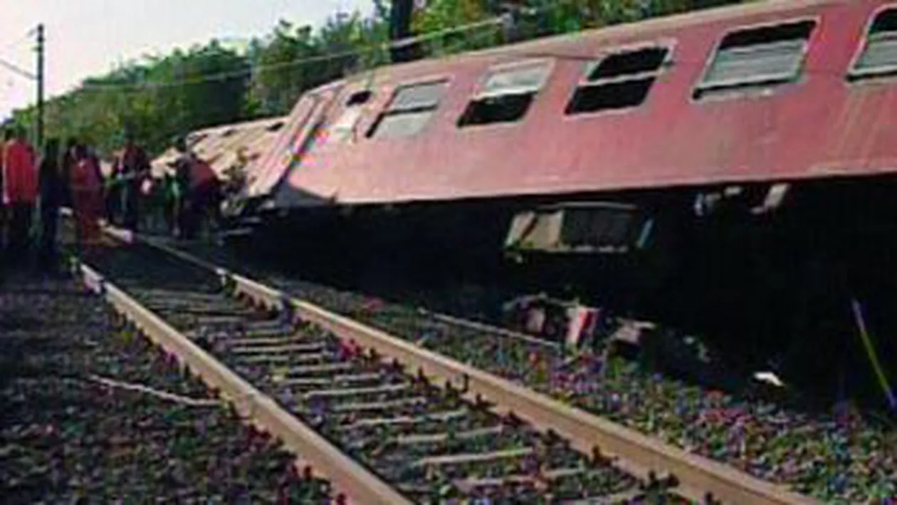 Tren marfar deraiat la Bistrița: Circulația feroviară este blocată în zonă