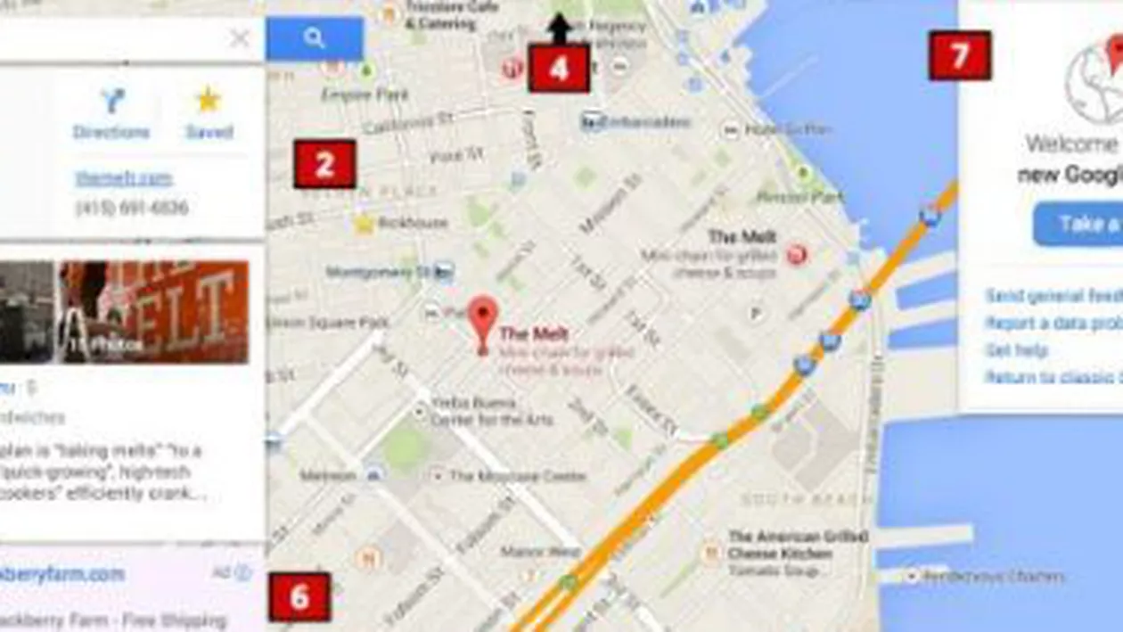 Google ar pregăti o nouă interfață pentru Google Maps
