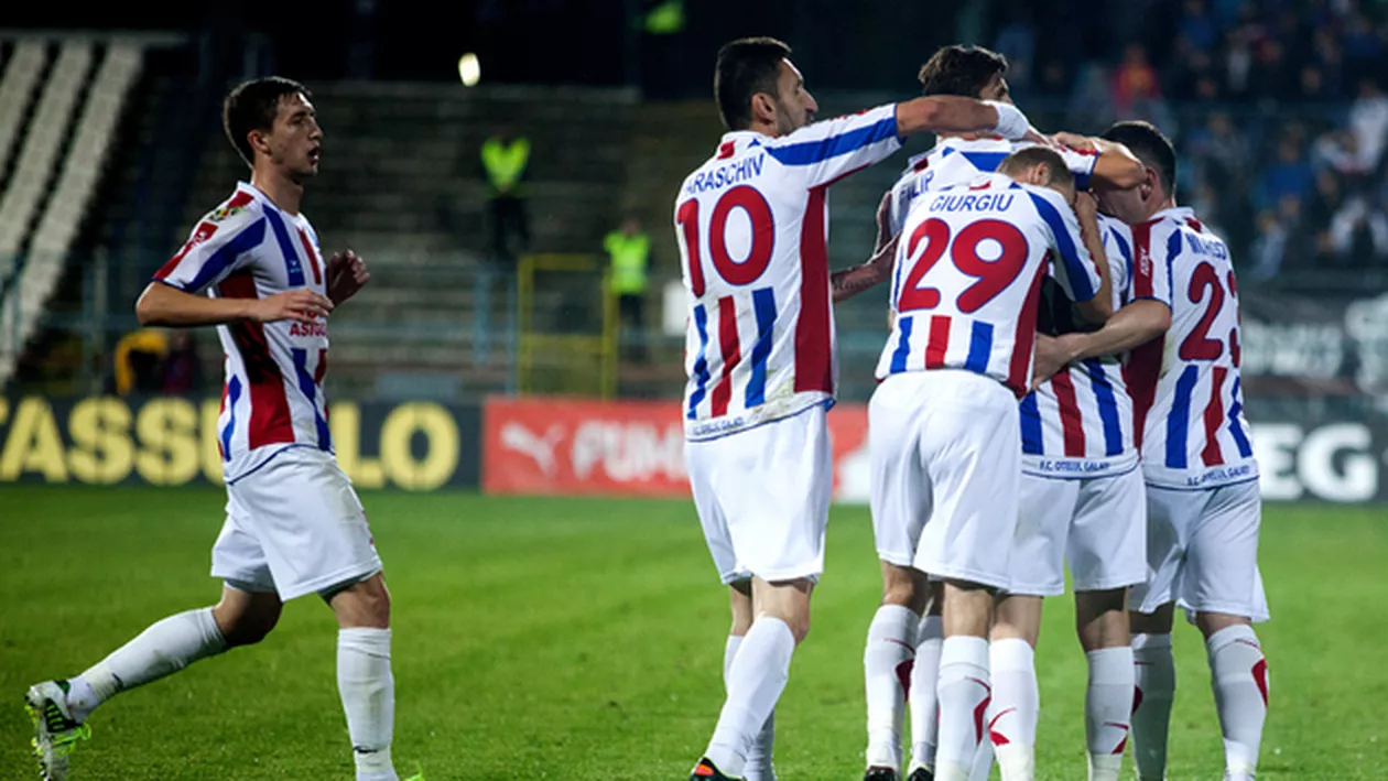 Liga I: Gaz Metan Mediaş - Oţelul Galaţi, scor 1-2