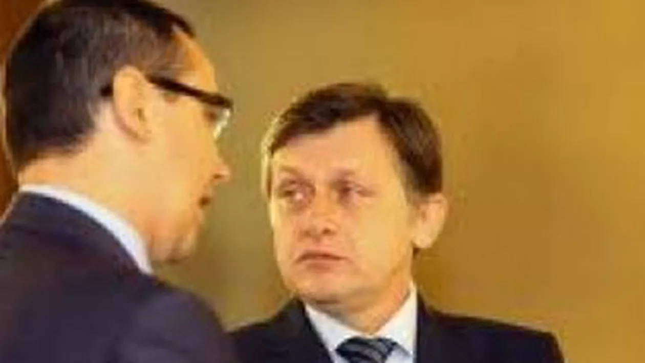 Întâlnire între copreședinții USL, Ponta și Antonescu, pe seama ultimelor tensiuni cauzate de declarațiile senatorului Roșca Stănescu
