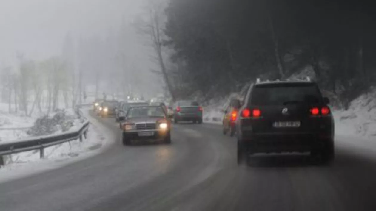 A nins în staţiunea Băile Harghita. 7 grade înregistrate luni dimineaţa la Miercurea Ciuc