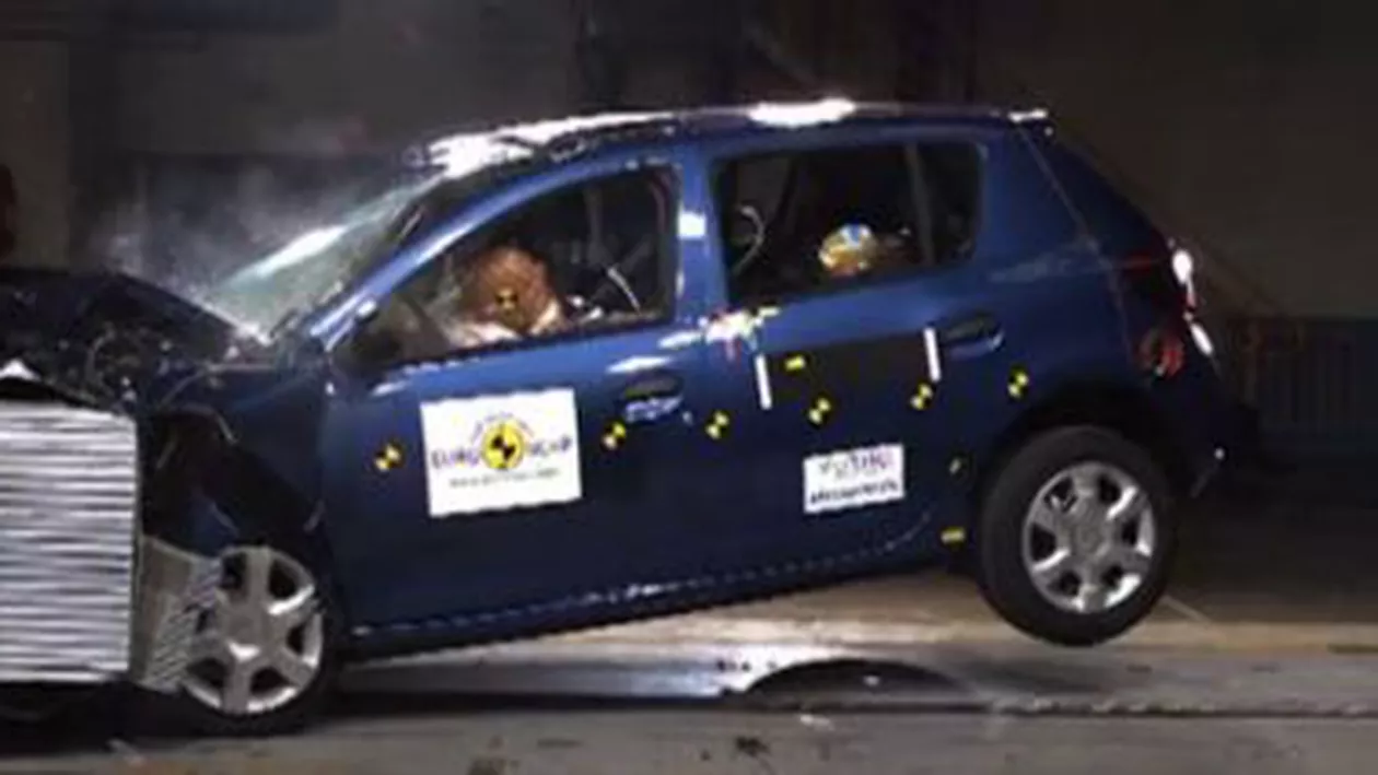 Noul Sandero, cea mai sigură mașină Dacia în urma testelor de siguranță Euro NCAP (VIDEO)