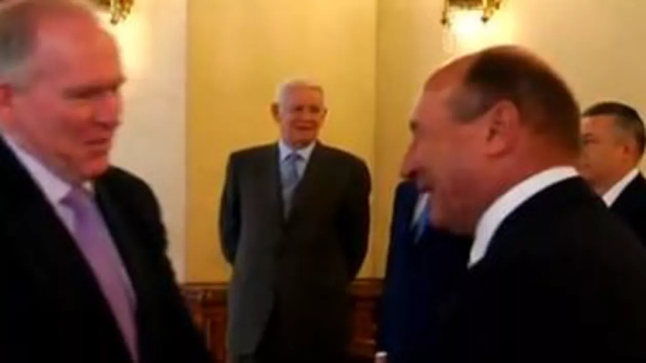 Traian Băsescu, la întâlnirea cu directorul CIA: Principala țintă a României este consolidarea relațiilor cu SUA (VIDEO)