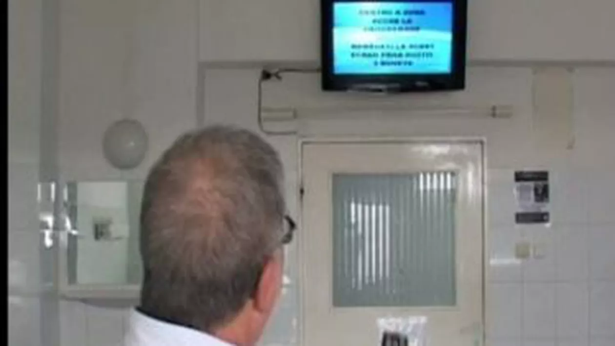 Pacienții Spitalului Județean Sibiu plătesc 1 leu pe oră pentru a se uita la televizor