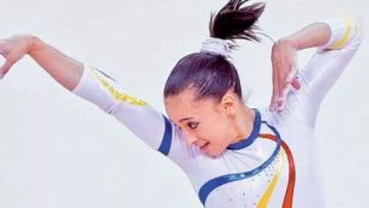 Larisa Iordache, câștigătoarea probelor de la sol și bârnă la concursul din Portugalia