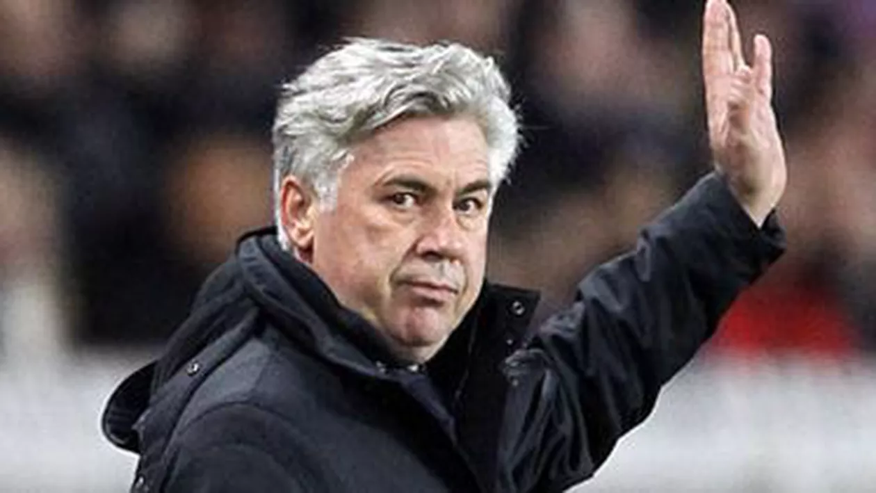 Carlo Ancelotti, noul antrenor de la cârma echipei Real Madrid