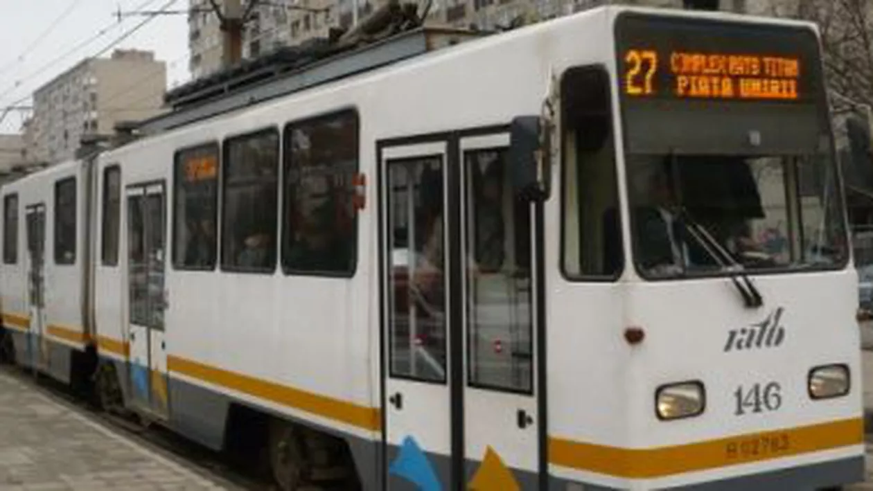 București: Liniile de tramvai 23 și 27 vor fi înlocuite cu autobuze, în vederea lucrărilor de modernizare și reabilitare