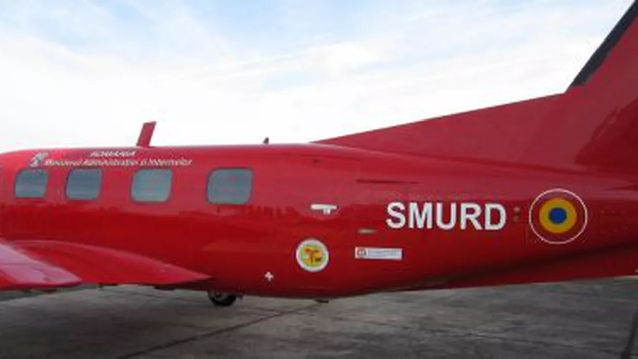 Primul avion SMURD a fost achiziționat din contribuția de 2% a românilor