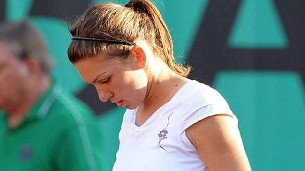 Tenismena Simona Halep a abandonat meciul din turul doi al turneului de la Bastad
