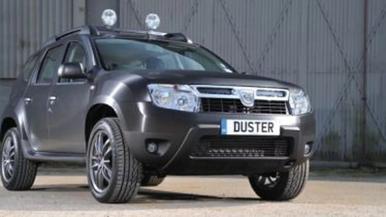 Dacia lansează pentru piața britanică Duster Black Edition pentru a celebra Festivalul Vitezei de la Goodwood (FOTO)