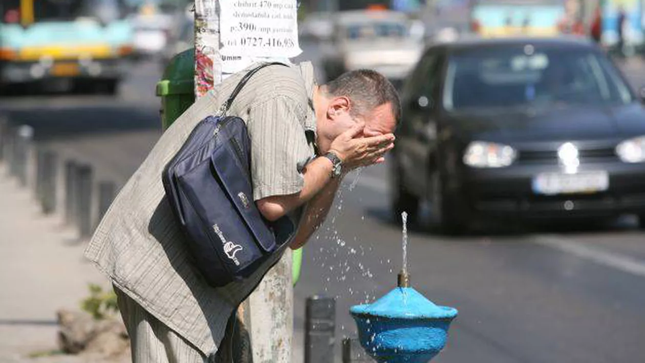 Cod galben de caniculă pentru vestul şi sudul ţării, valabil până marţi