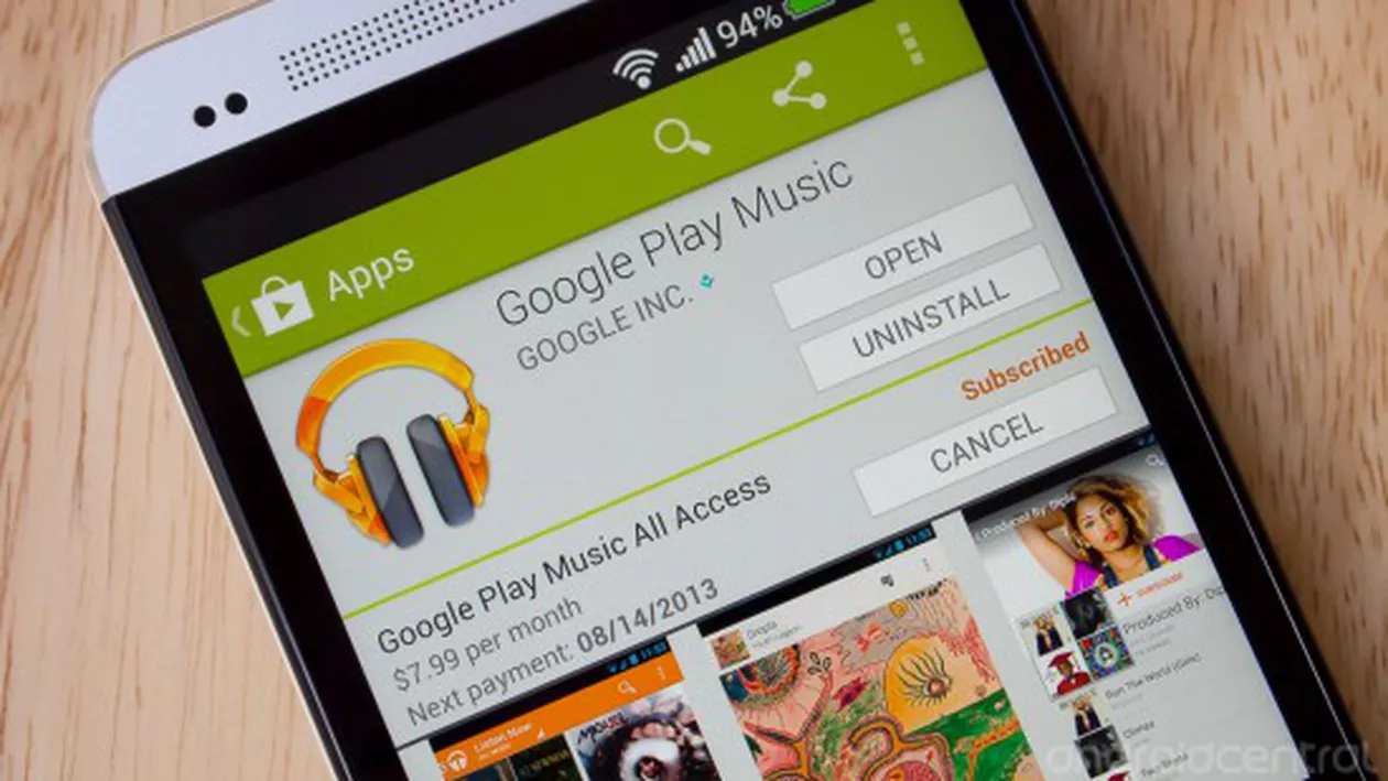 Google şi-a lansat serviciul de muzică pe internet, Google Play Music All Access