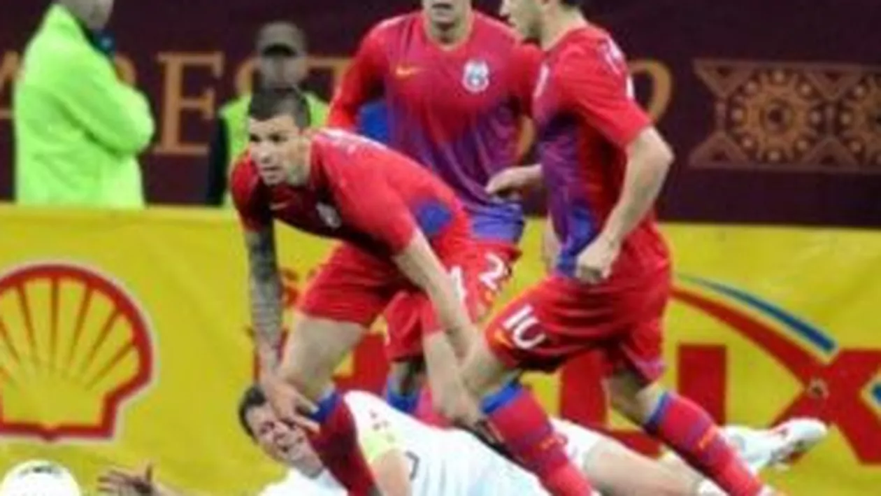 Steaua s-a calificat în grupele Ligii Campionilor după scor 2-2 cu Legia Varșovia