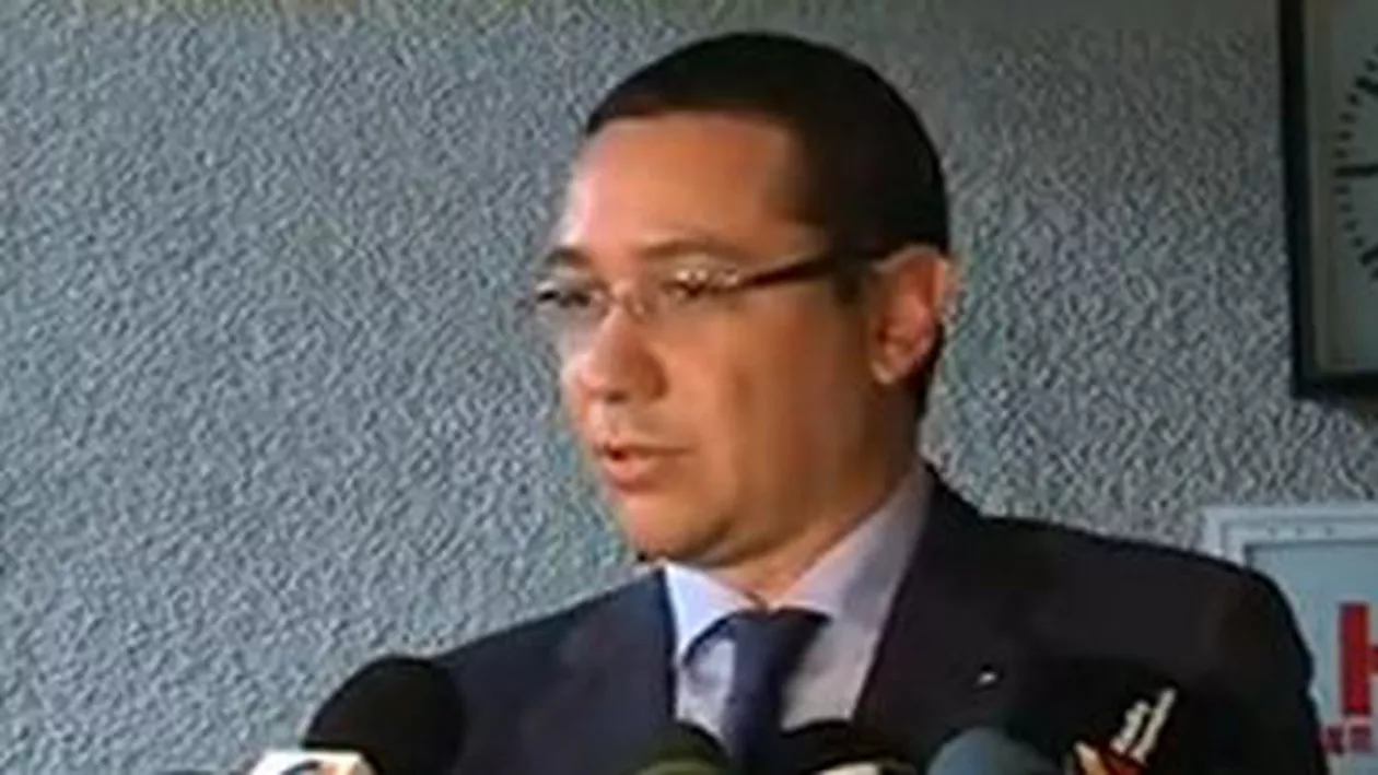 Victor Ponta: Proiectul Roșia Montană va intra în comisie parlamentară (VIDEO)