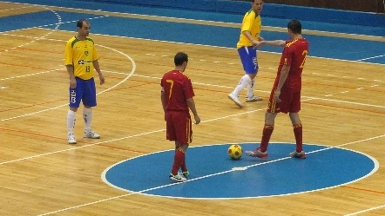 Echipa de futsal a României s-a calificat la turneul final al Campionatului European din 2014