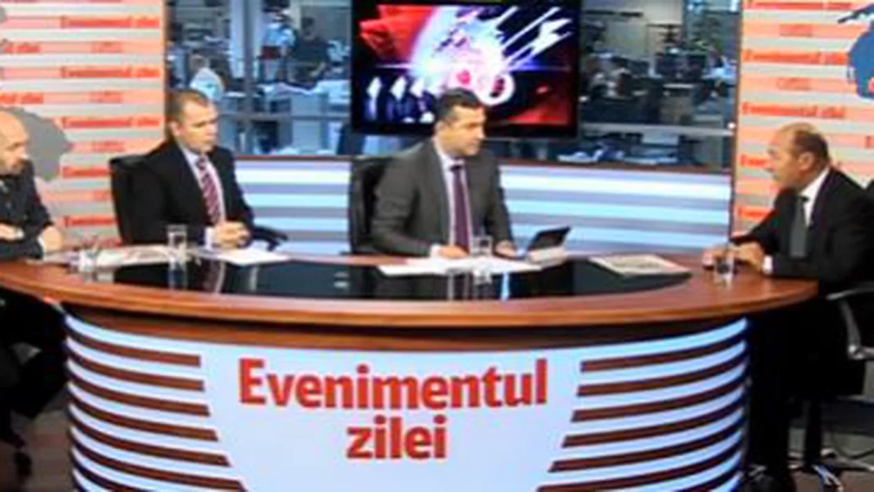 Traian Băsescu, la "Evenimentul Zilei", de pe B1 TV - Emisiunea completă (VIDEO)