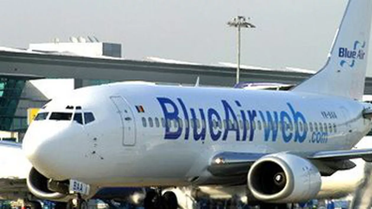 Sibiu: O cursă Blue Air spre Stuttgart a fost amânată cu patru ore din ”motive tehnice”
