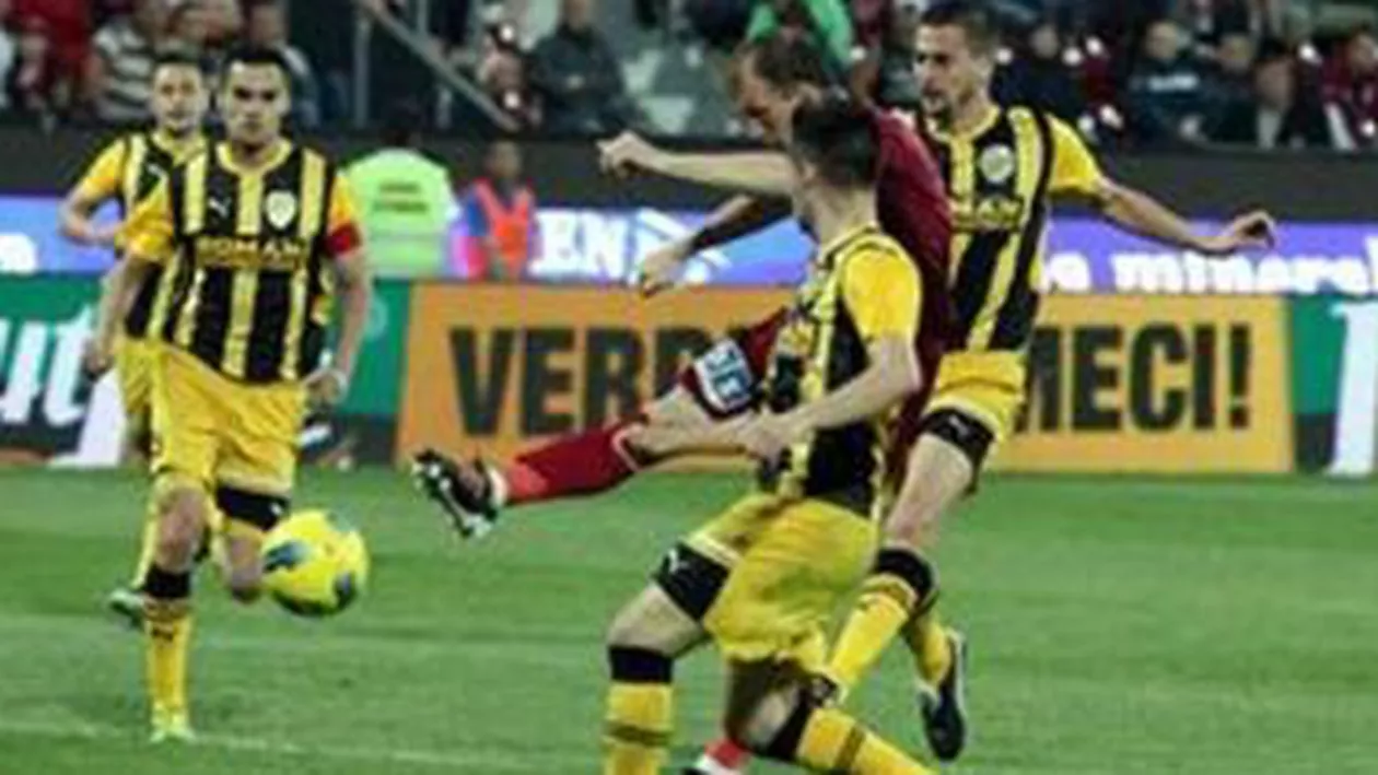 Liga I: Corona Brașov – FC Brașov, scor 1-2