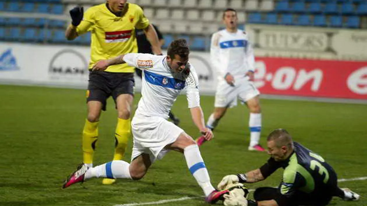 Liga I: FC Viitorul - Oţelul Galaţi, scor 4-3