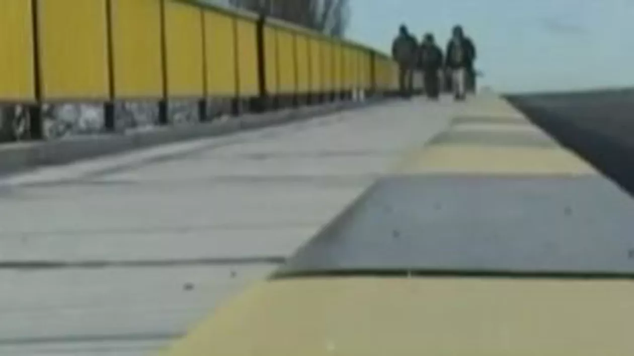 Pasarela Mărgineni, dintre Bacău și Moinești, finalizată cu două luni mai devreme