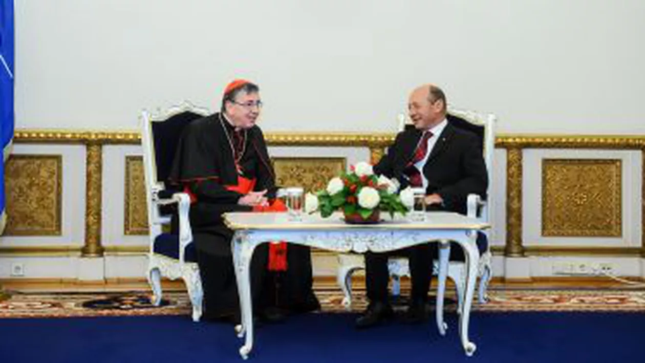 Președintele Traian Băsescu l-a primit la Palatul Cotroceni pe Cardinalul Kurt Koch