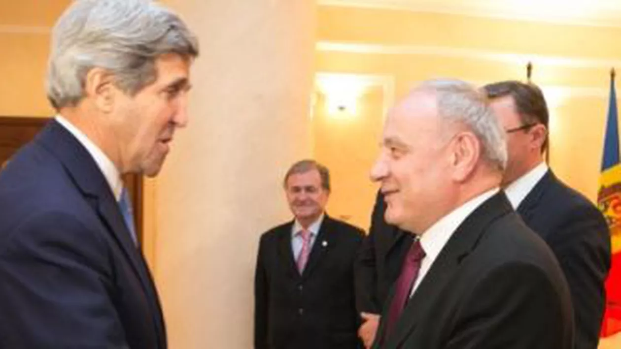 Nicolae Timofti i-a spus lui John Kerry că se așteaptă ca Moscova să destabilizeze Republica Moldova