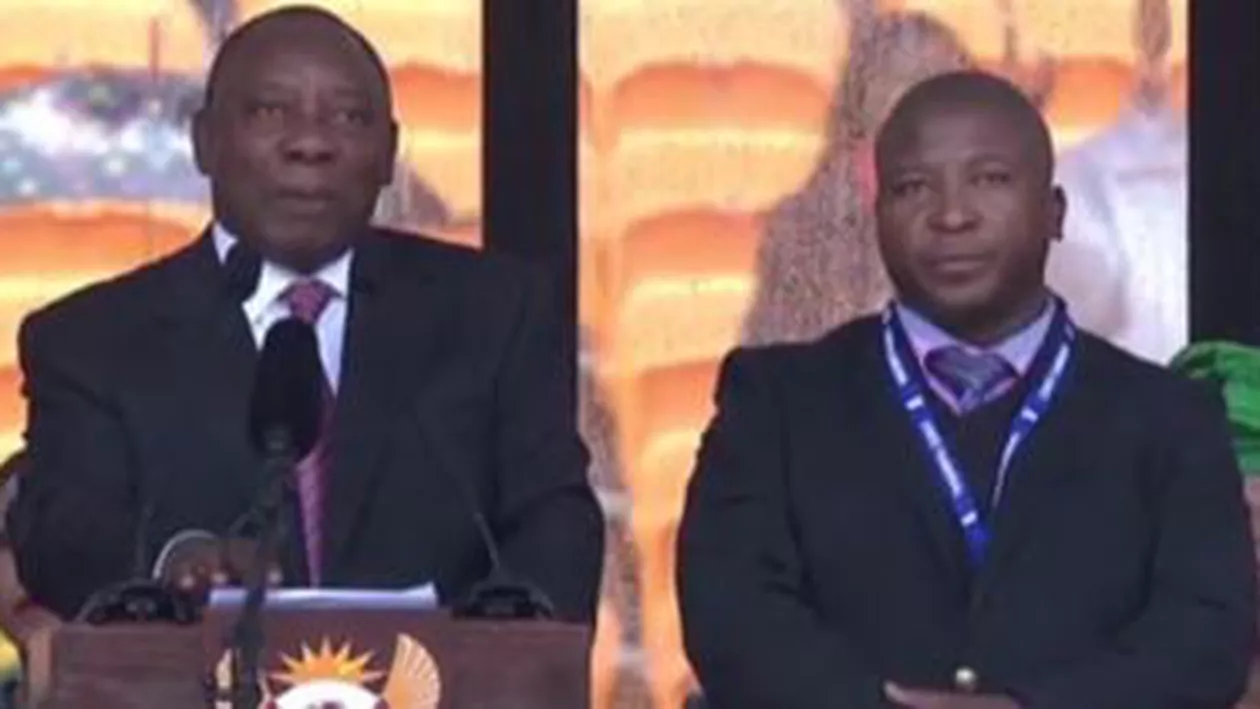Bărbat acuzat de impostură la ceremonia lui Mandela: Aveam halucinații și auzeam voci (VIDEO)