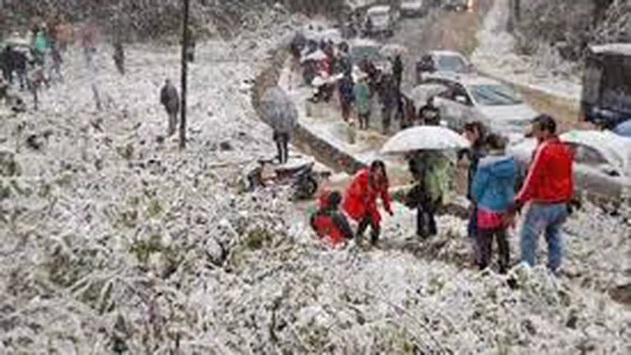 Nordul Vietnamului, acoperit de zăpadă după mulți ani