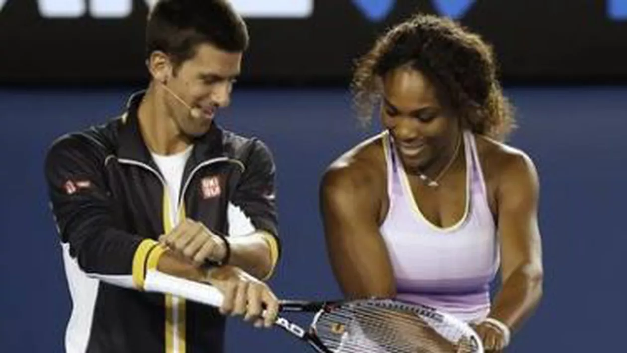 Novak Djokovic și Serena Williams, desemnați cei mai buni jucători de tenis ai lumii în 2013