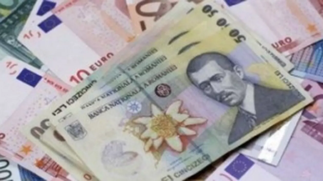 Moneda națională s-a depreciat ușor, cursul BNR ajungând la 4,4639 lei/euro