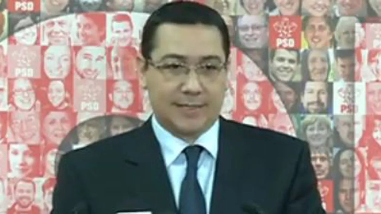 Victor Ponta: USL a avut ca obiectiv schimbarea regimului Băsescu şi trebuie să-l ducă la bun sfârşit