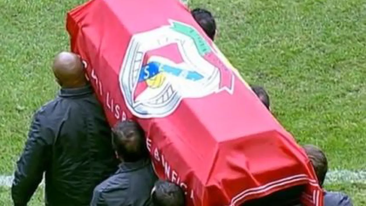 Fostul fotbalist portughez Eusebio a fost înmormântat în Lisabona