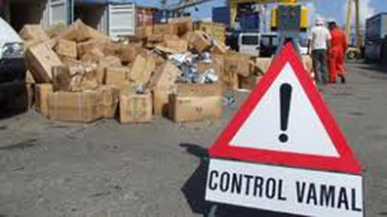 Încălţăminte contrafăcută de aproape 3,5 milioane de lei, confiscată în Portul Constanţa Sud Agigea