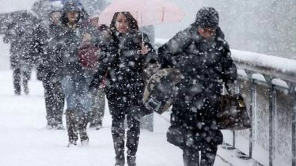 Avertizare cod galben de ninsori în Suceava, Botoșani, Neamț și Iași