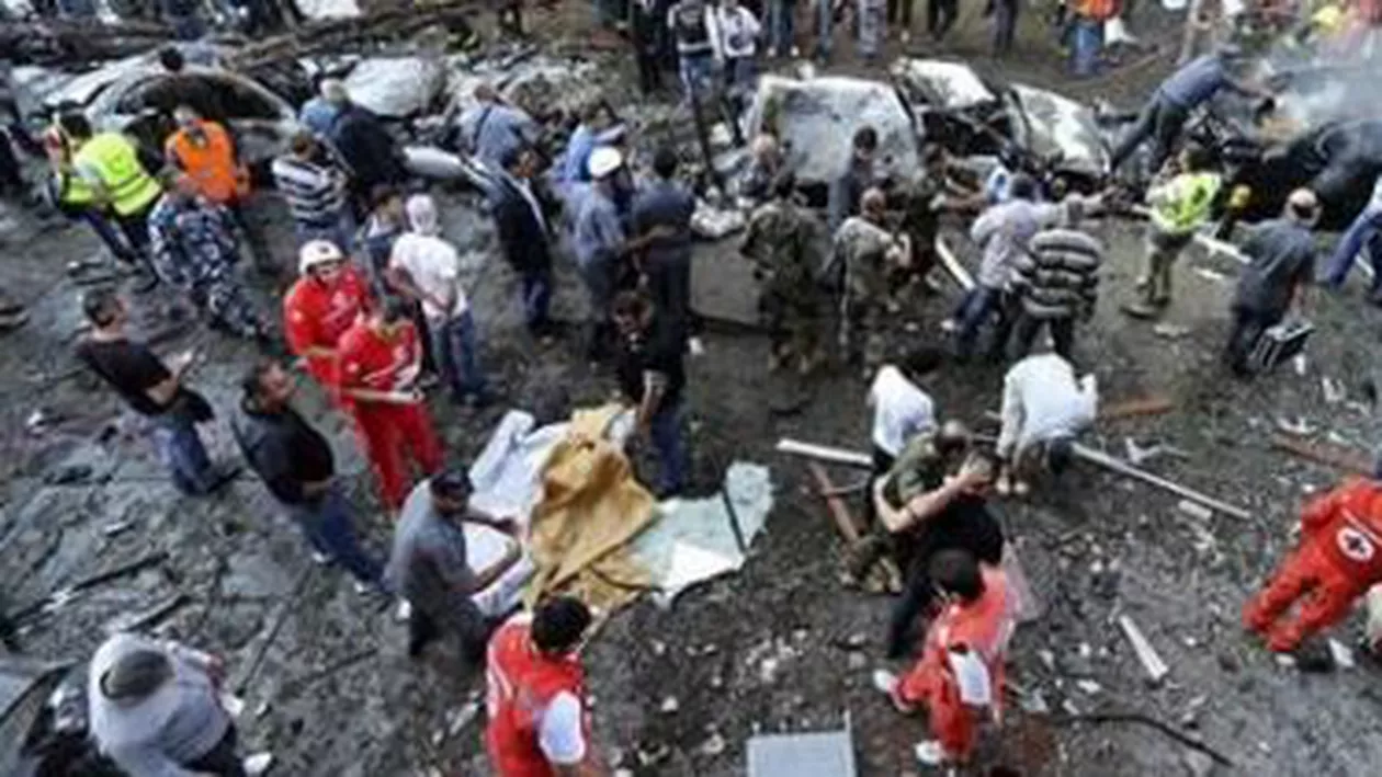 Atentat sinucigaș la Beirut: Cel puțin patru persoane au fost ucise