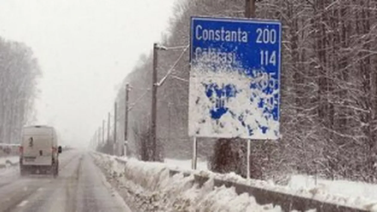 Șova: Tronsonul Lehliu-Drajna de pe A2 va fi redeschis circulației până la ora 18:30