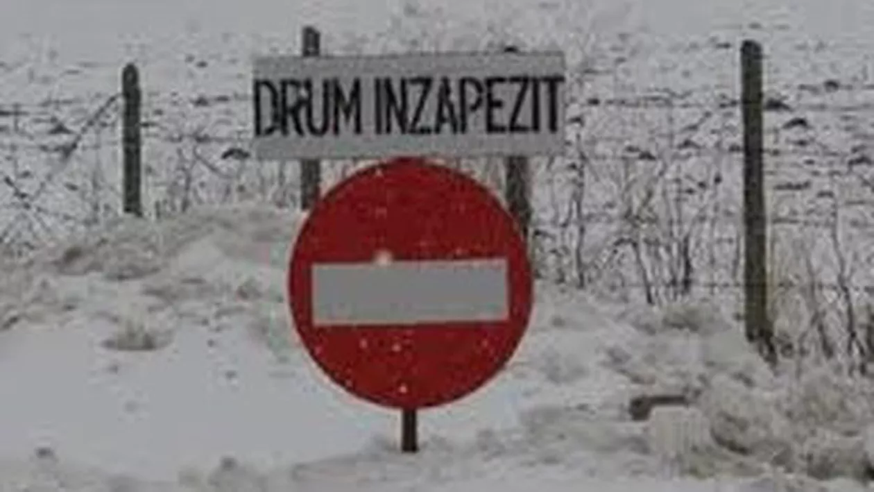 Infotrafic: Patru drumuri naționale din Botoșani și Constanța sunt închise temporar