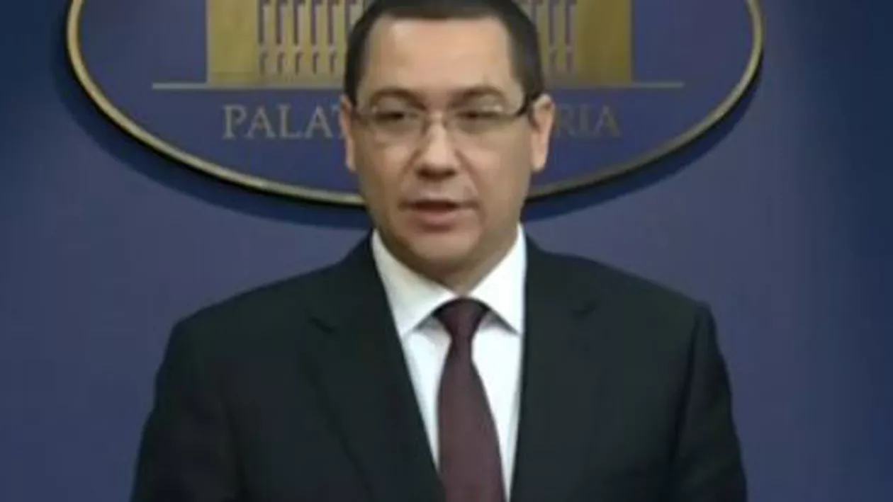 Premierul Victor Ponta îl demite pe Radu Gheţea de la conducerea CEC (VIDEO)