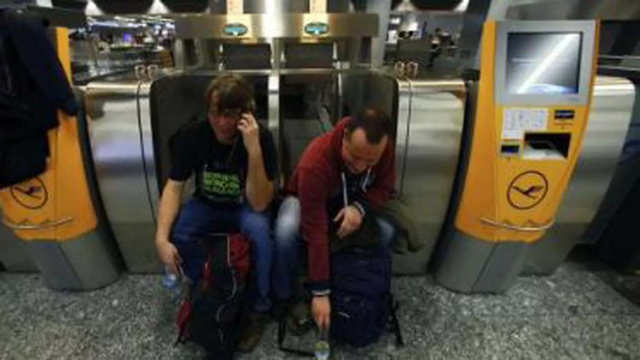 Aeroportul din Frankfurt, paralizat de o grevă a personalului de securitate