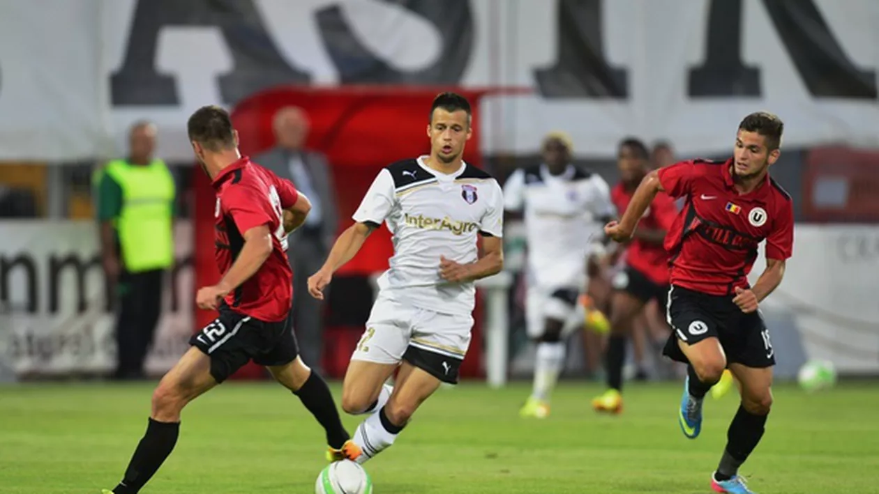 Liga I: Astra Giurgiu - Universitatea Cluj, scor 0-1