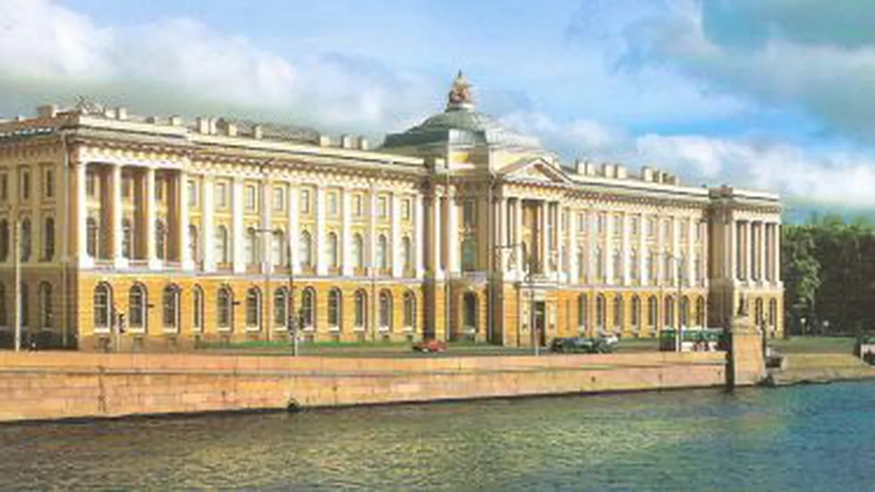 Academia de Arte Frumoase din Sankt Petersburg, avariată de un incendiu