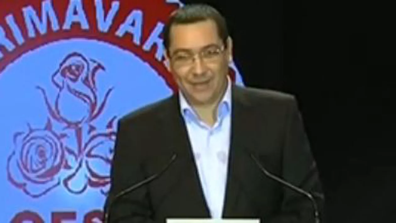 Ponta a dezvăluit, în fața a 4.200 de femei social-democrate, secretul calmului său: "Mă uit dimineaţa la «Doctoriţa Pluşica»" (VIDEO)