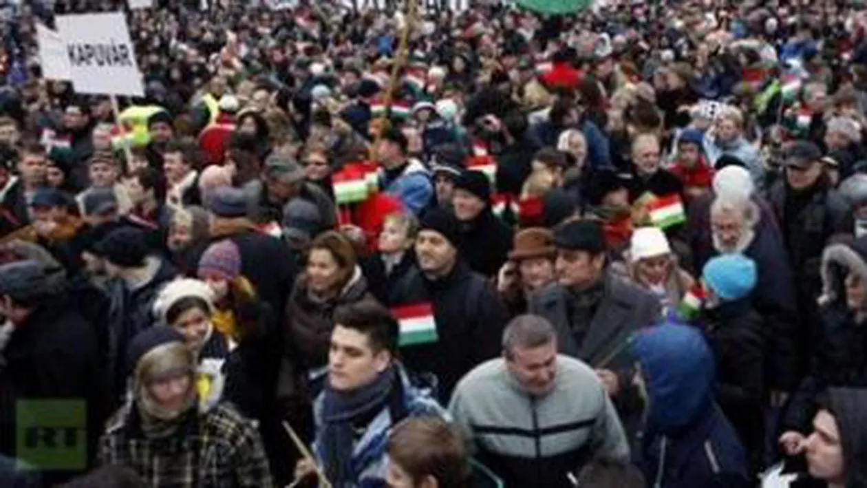 Budapesta: Mii de persoane au manifestat pentru autonomia Ținutului Secuiesc