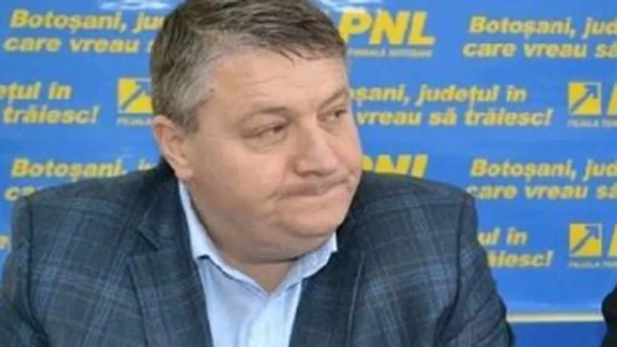 Președintele PNL Botoșani, Florin Țurcanu, condamnat la șase luni de închisoare cu suspendare