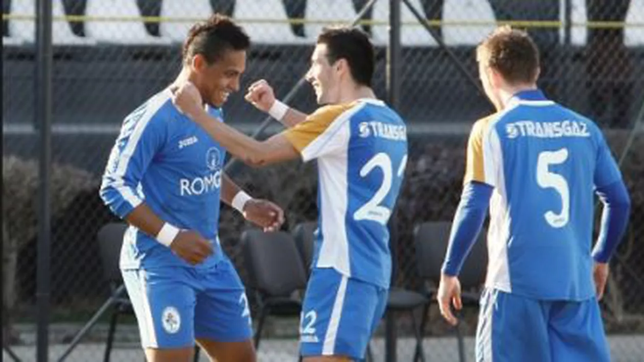 Victorie pentru Gaz Metan Mediaș în partida cu Corona Brașov, scor 1-0