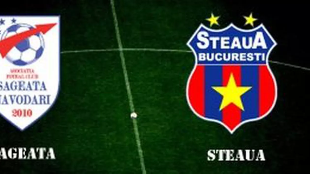 Liga I: Steaua - Săgeata Năvodari, scor 2-1