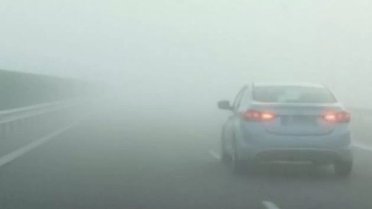 ANM: Cod galben de ceață în Dobrogea