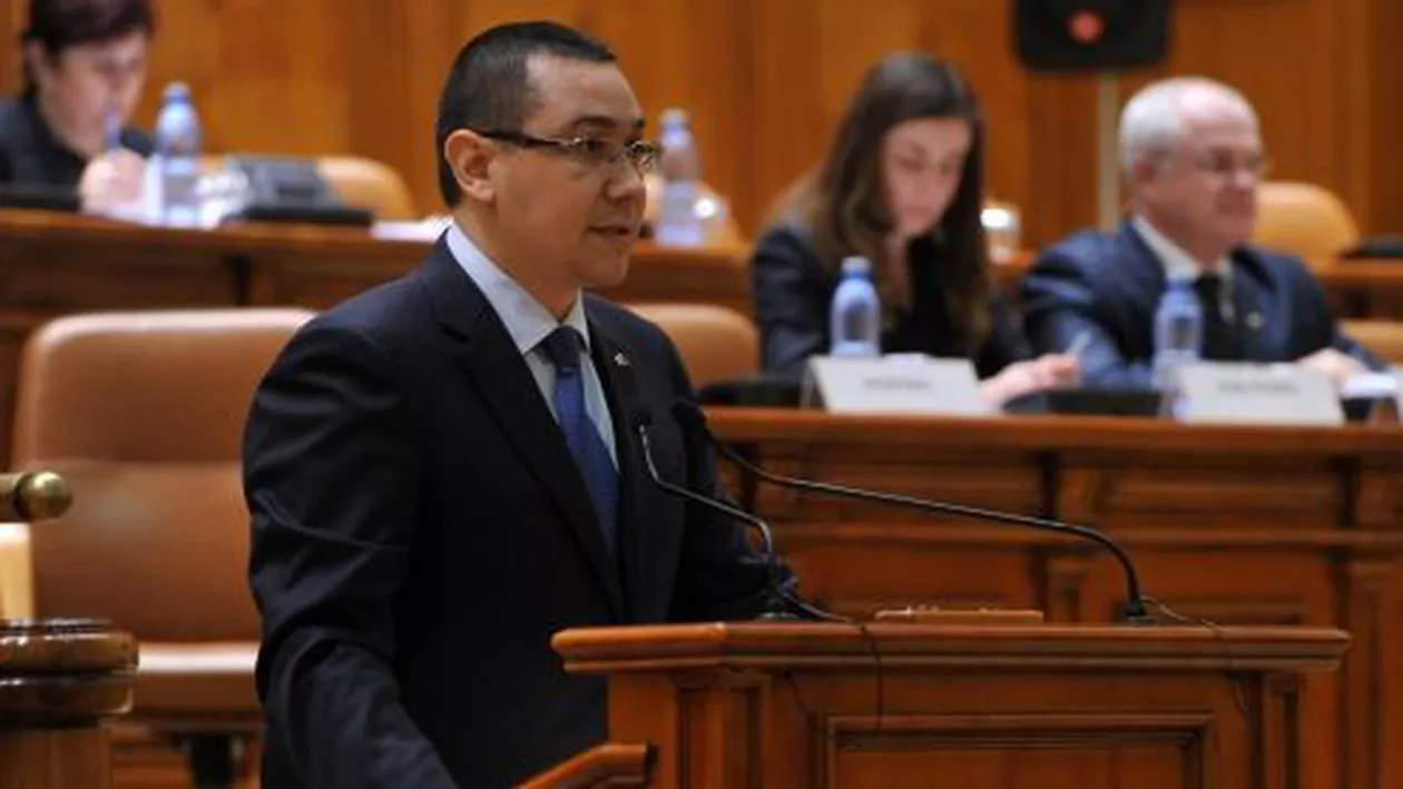 Premierul Victor Ponta se întâlneşte, marți, la Parlament, cu şeful TVR