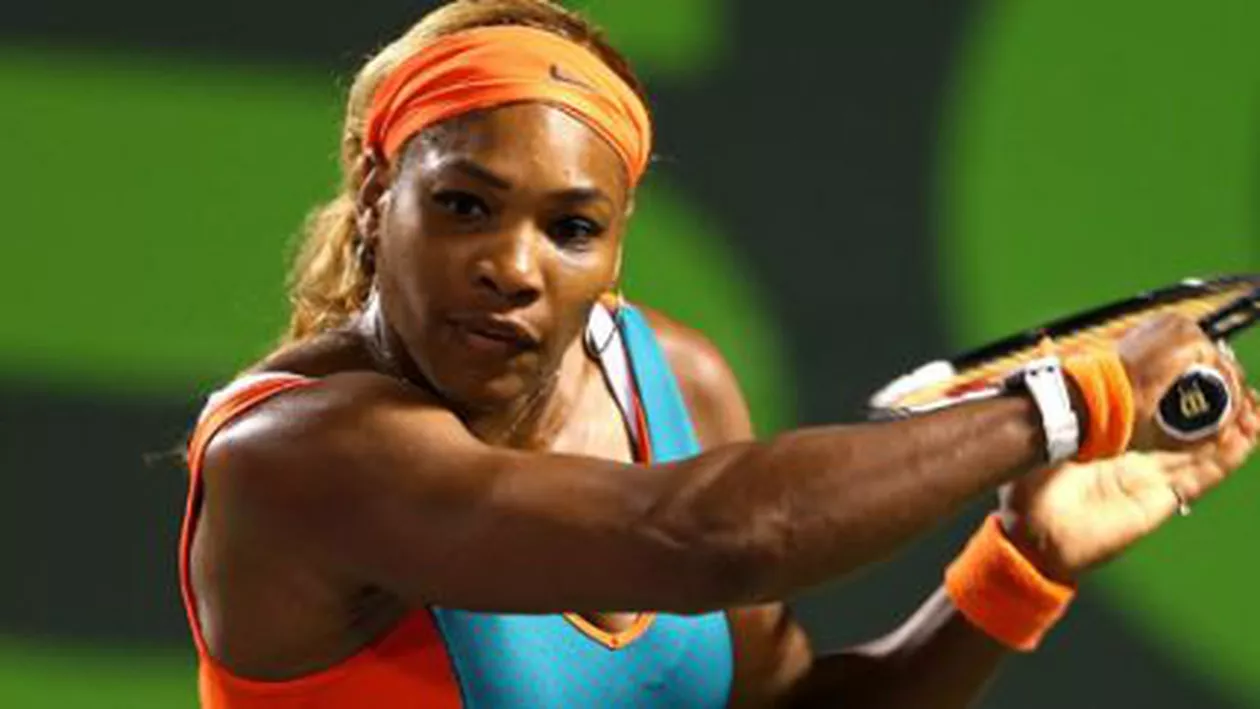 Serena Williams joacă împotriva Mariei Șarapova în semnifinalele turneului de la Miami